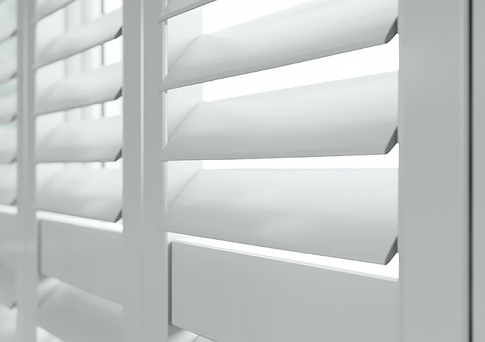 Kensington, Cloud Grey - Tier on Tier Plantation Shutter - Image 4
